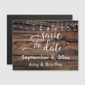 ラフ・ウッド&ライト日付磁気カードを保存 (正面/裏面)