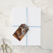 ラフ・コリーイン紅葉秋インスパイア ギフトタグ (より糸付き)