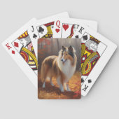 ラフ・コリーイン紅葉秋インスパイア トランプ (裏面)