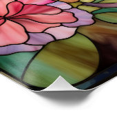 ラフ・コリー ステンドグラス窓 ポスター (コーナー)