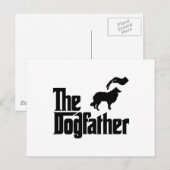 ラフ・コリー ポストカード (正面/裏面)