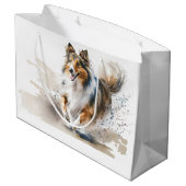 ラフ・コリー ラージペーパーバッグ (裏面アングル)