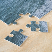 ラフ・シー・アット・ニューキー・コーンウォール写真 ジグソーパズル (側面)