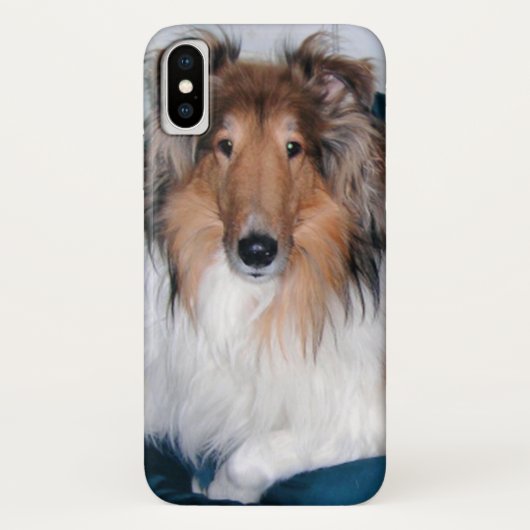 ラフ・セーブル・コリー Case-Mate iPhoneケース (裏面)