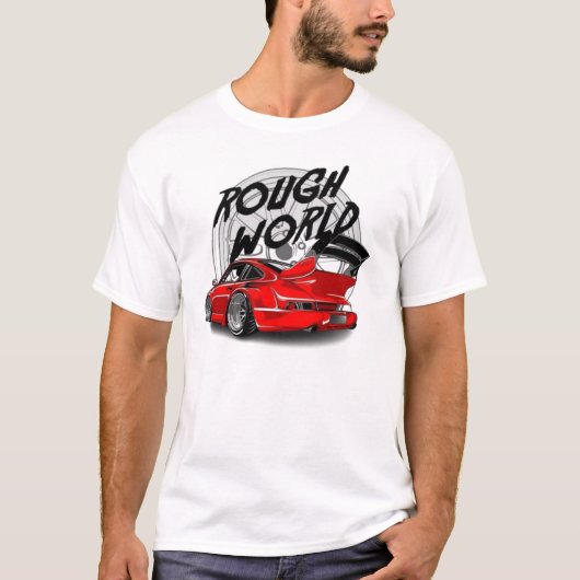 ラフ・ワールド(RWB) Tシャツ (正面)