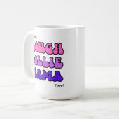 ラフCollieママママグ コーヒーマグカップ (正面左)