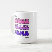 ラフCollieママママグ コーヒーマグカップ (正面左)