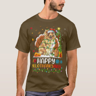 ラフCollie犬の愛人ラフおもしろいCollie HelloTha Tシャツ