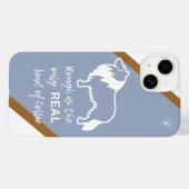 ラフCollie Blue Merle Apple iPhone 14ケース Case-Mate iPhoneケース (裏面 (横))