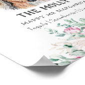 ラフCollie Dogシグネチャードリンクサイン ポスター (角)