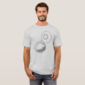 ラフTubaスケッチ Tシャツ (正面フル)