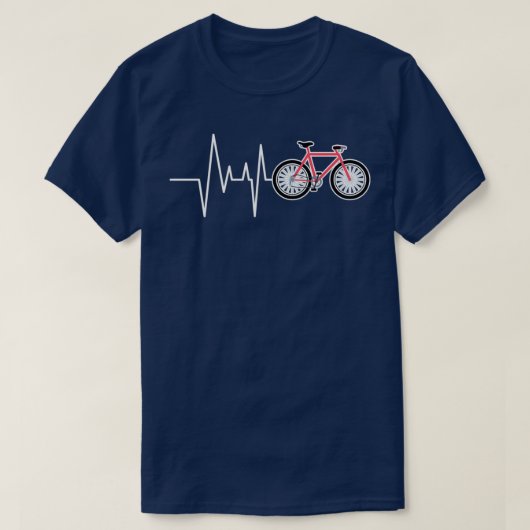 ラブおもしろいサイクリングギフトサイクリングノベルティギフト Tシャツ (デザイン正面)