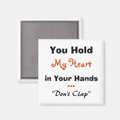 ラブおもしろい冷蔵庫用マグネット マグネット (正面/裏面)