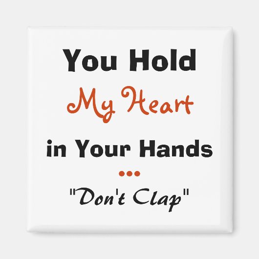 ラブおもしろい冷蔵庫用マグネット マグネット (正面)