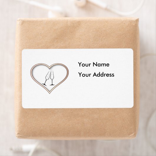 ラブお祝い ラベル (インサイチュ)