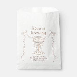 ラブがにぎやか ハンドドローンブライダルシャワー フェイバーバッグ