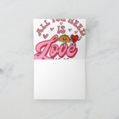 ラブが全て Tシャツ カード (内部)