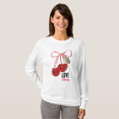 ラブさくらんぼ Tシャツ (正面フル)