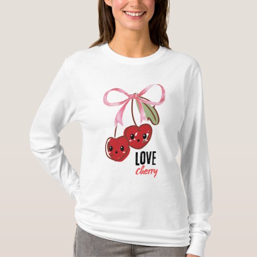 ラブさくらんぼ Tシャツ (正面)