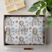 ラブたっぷりのティッシュペーパー 薄葉紙 (ギフト)