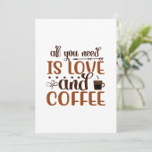 ラブとコーヒーだけのカード 招待状 (スタンド正面)