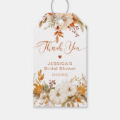 ラブに落ちる ブライダルシャワー 感謝 ギフトタグ (正面)