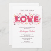 ラブの招待状について話そう 招待状 (正面/裏面)