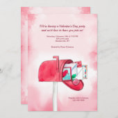 ラブの招待状を送ります 招待状 (正面/裏面)