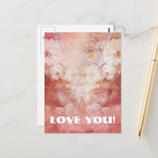 ラブはがき ポストカード (正面/裏面インサイチュ)