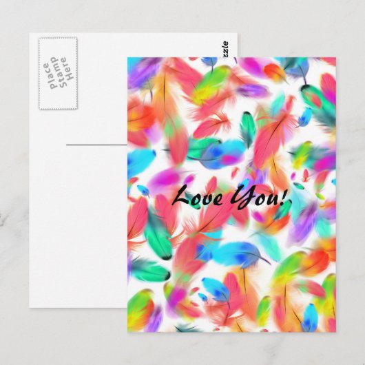 ラブはがき ポストカード (正面/裏面)