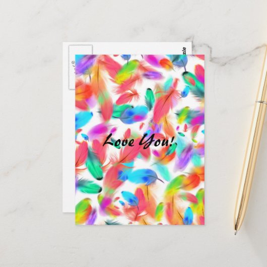 ラブはがき ポストカード (正面/裏面インサイチュ)