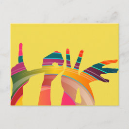 ラブはがき ポストカード