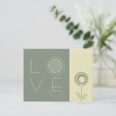 ラブはがき ポストカード (スタンド正面)