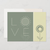 ラブはがき ポストカード (正面/裏面)