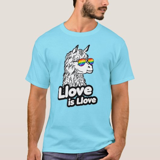 ラブはラブ ラマ Tシャツ (正面)