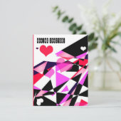 ラブへのシングルトラック1 招待状カード 招待状 (スタンド正面)