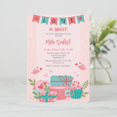 ラブをお祝い ブライダルシャワー招待状 招待状 (スタンド正面)