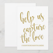 ラブをキャプチャーしよう お手頃プライスのサイン (正面/裏面)