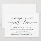 ラブを祝おう, ウェディングエロープメントパーティー 招待状 (正面/裏面)
