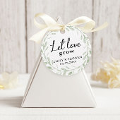 ラブを育ててタグ, シャワー フェイバータグ, ウェディングタグ フェイバータグ