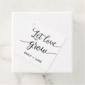 ラブを育てて ギフトタグ, シャワータグ フェイバータグ (インサイチュ)