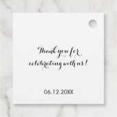 ラブを育てて ギフトタグ, シャワータグ フェイバータグ (裏面)