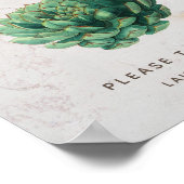 ラブを育てて　結婚式の縁起物 ポスター (角)