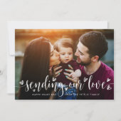 ラブを贈ろう | バレンタインデーの写真カード 招待状 (正面)