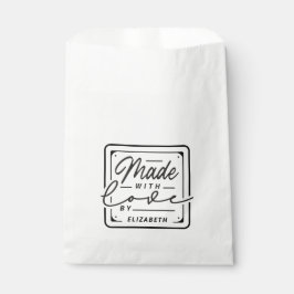 ラブを込めて作られたモダンなラベルバッグ フェイバーバッグ