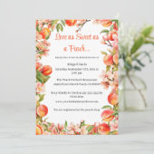 ラブアアエレガントスィアアアアズアモモブライダルシャワー 招待状 (スタンド正面)