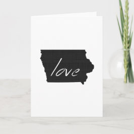 ラブアイオワポートレート挨拶 カード