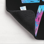 ラブアイスホッケーガールズホッケーギフトアイスホッケー マウスパッド (コーナー)