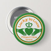ラブアイリッシュクラダグ結婚ズ 缶バッジ (正面&裏面)