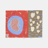 ラブアイルフリースブランケット フリースブランケット (正面(横))